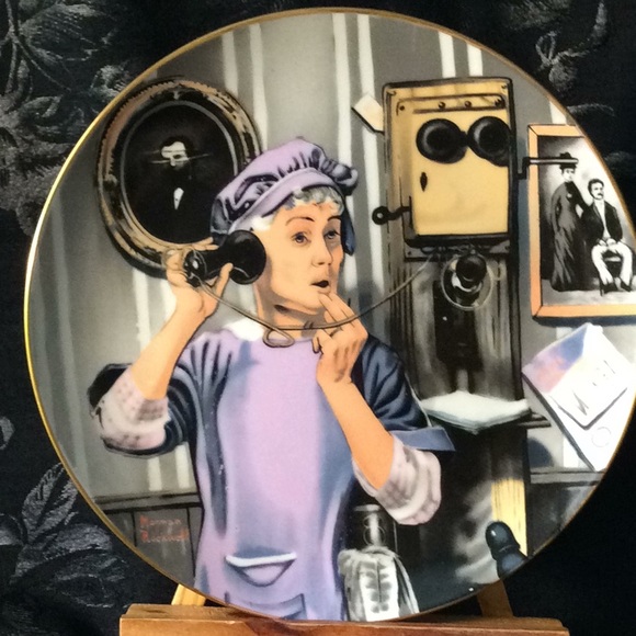 Norman Rockwell “Party Line”-Plate 6 from the Early Works - Picture 2 of 7